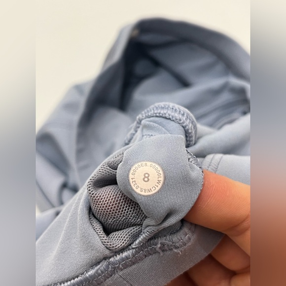 Lululemon Align Tank Size 8 Gray Blue Athletic Gym Sport Top Bra Support - Picture 6 of 6